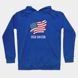 USA Soccer (Print on back) Hoodie